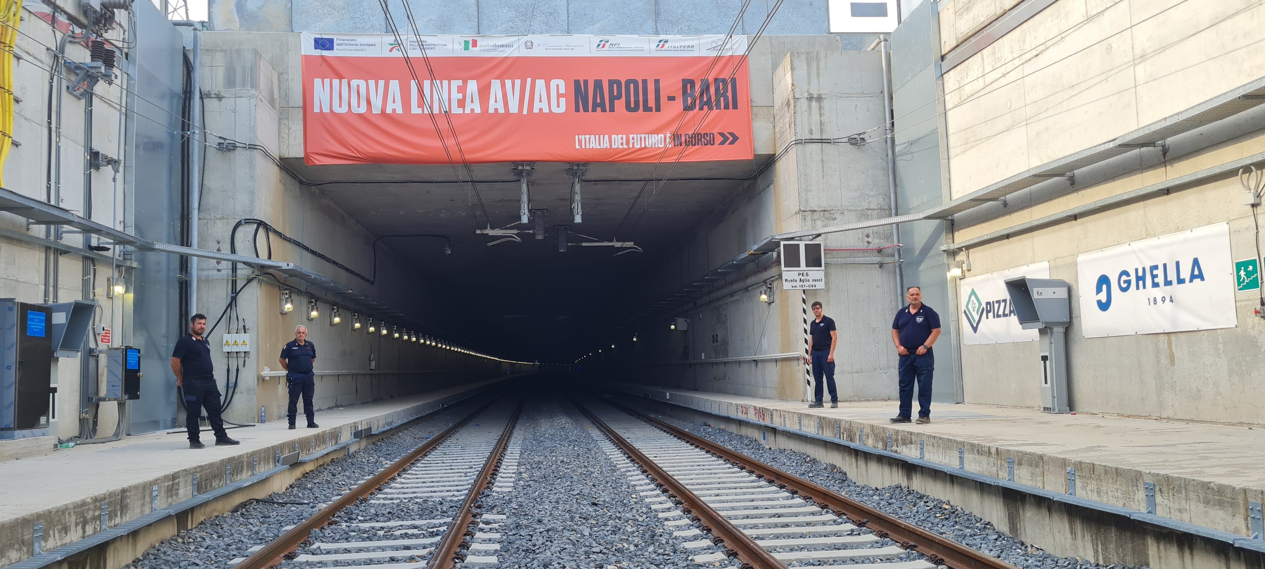 Presidio Italsecurity in infrastruttura ferroviaria